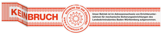 K-Einbruch Prüfsiegel Jahn Sicherheits Service Prüfsiegel